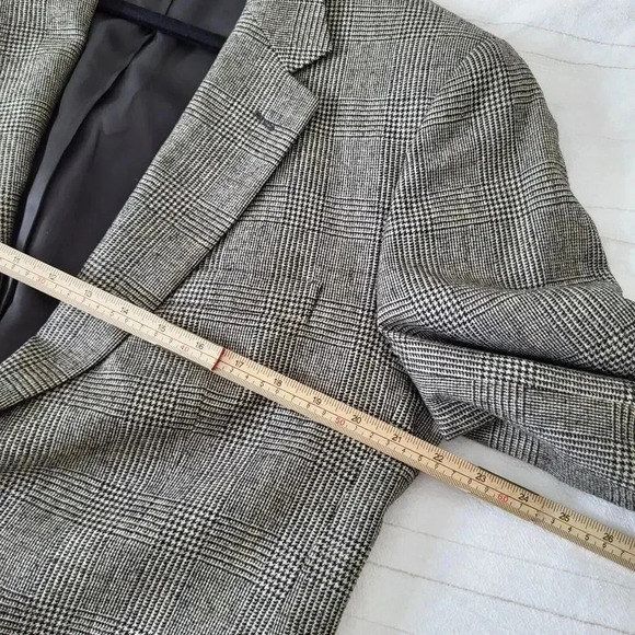 Brooks Brothers Blazer Jacket Sport Coat Wool Gray Mens 42 R - Picture 5 of 9